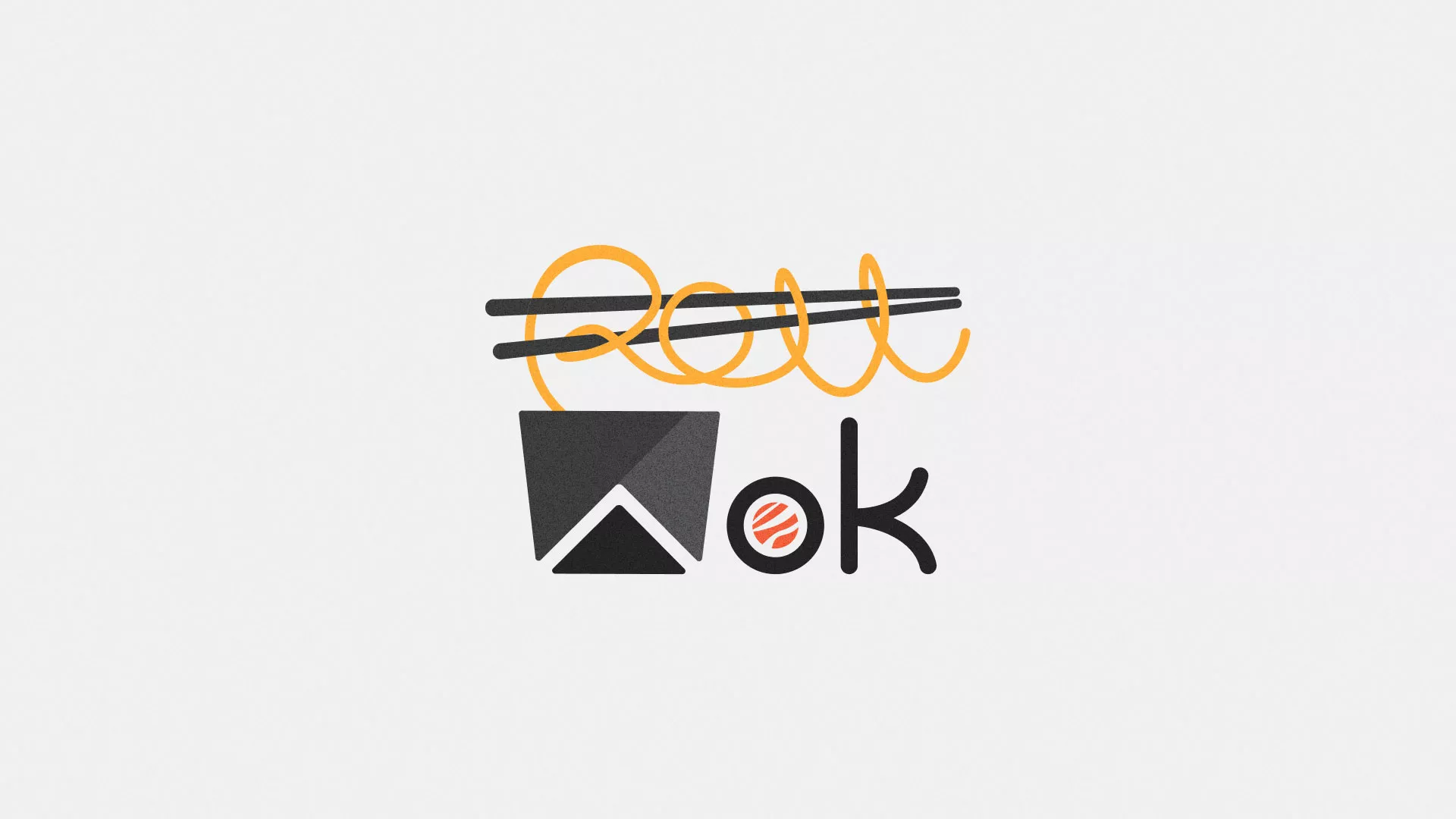 Разработка логотипа в Нерехте для суши-бара «Roll Wok Club» Разработка логотипа в Нерехте для суши-бара «Roll Wok Club»